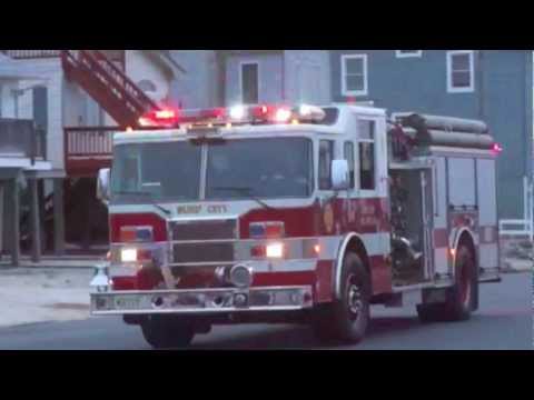 Hurricane Sandy Flood Damage and Disaster on Long Beach Island New Jersey