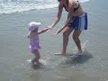 Mackenzie on the beach take 2