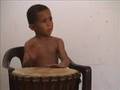 4 Year Old Plays Djembe Again...