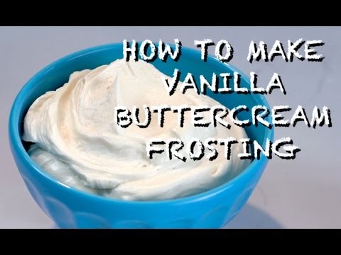 how to make vanilla frosting