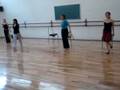 ensayando en el INBA
