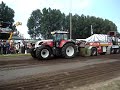 Steyr 6190cvt tijdens trekkertrek Axel