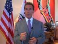 Congratulations from Governor Arnold Schwarzenegger