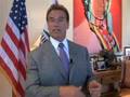 Congratulations from Governor Arnold Schwarzenegger