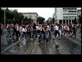 Middle Of the Road Flash Mob (Michael Jackson Behind The Mask Project)