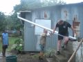 2010-05-20 | Bongabonga Tank Pump ~> Company in action. This was installed on the island of Tongoa in Vanuatu as part of a Rotary project - and once installed The Boys had to check ... ()
