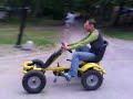 Skorzecin-alkoholowe zabawy na rowerkach-Dzie on pojechol