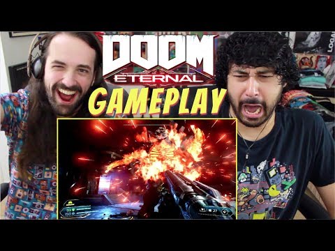 DOOM ETERNAL – Official GAMEPLAY REVEAL - TRAILER REACTION!!!