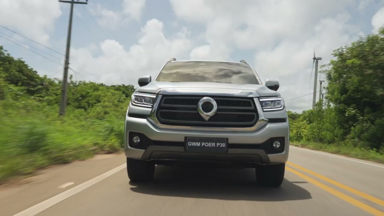 A picape GWM Poer P30 foi feita para ir longe.
