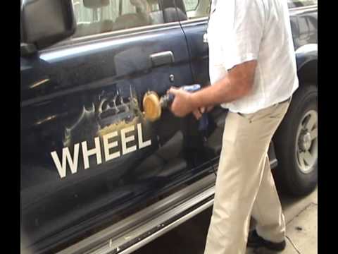 how to remove decals from a car