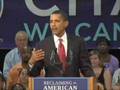Obama gets that dirt off his shoulder