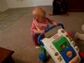 Briella's First steps (assisted)