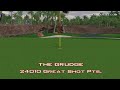 Golden Tee Great Shot on Tahiti Cove!