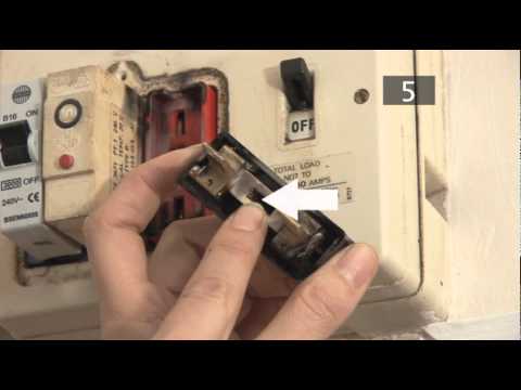how to change fuse wire uk