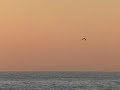 mooie zomeravondlucht boven zee