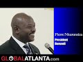 Burundi President Describes Country's Peace Struggle