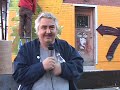 Daniel Johnston Interview in Montreal. We spoke to Daniel during his art gallery showing at the Kop Shop in Montreal, on May 5, 2007. He played a show, later that evening, at the Sala Rossa to a sold out show. www.lekopshop.com www.casadelpopolo.com/salaconcert/home.shtml All music courtesy Daniel Johnston: www.HiHowAreYou.com 