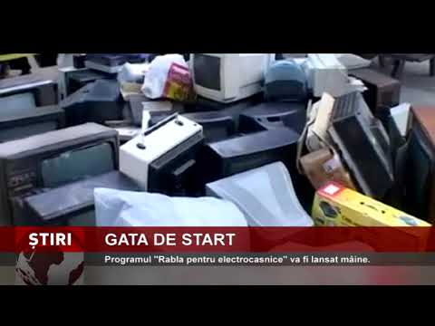 Programul 'Rabla pentru Electrocasnice', lansat mâine