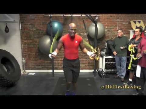 hopkins - http://hitfirstboxing.com Bernard Hopkins Workout Highlights For Murat Fight. The 48 year old IBF Light Heavyweight Champion Bernard Hopkins (53-6-2 32KO) he...