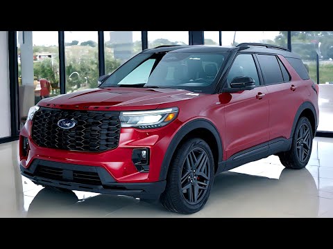 NEW 2025 Ford Explorer 3-Row Midsize Luxury SUV Interior And Exterior
