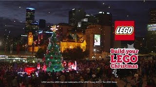 LEGO® Time-Lapse: Melbourne Builds a LEGO® Christmas!