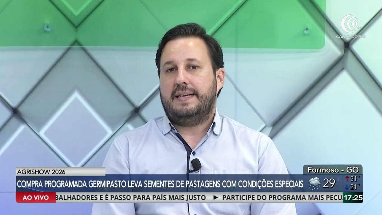 Germipasto leva ofertas exclusivas de sementes para a Agrishow 2026