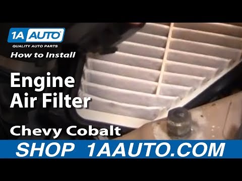 How To Install / Replace Engine Air Filter Chevy Cobalt 2.2L 05-10 1AAuto.com