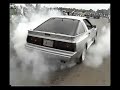 Mitsubishi Starion burnout at Truck Bash