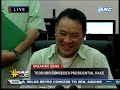 Lakas-Kampi CMD presidential bet has conceded the presidential race. Talking to media, he said he waged a campaign for