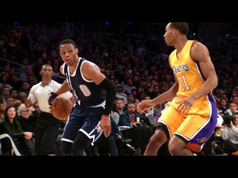 Video: Westbrook Steals and Dishes to Jackson for the Smash