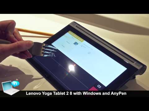 Lenovo Yoga Tablet 2 8 with Windows and AnyPen
