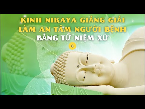 Kinh NIKAYA Giảng Giải - Làm An Tâm Người Bệnh 6 - Bằng Tứ Niệm Xứ