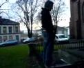 Me doing a backflip