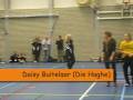 videos de Wim Scholtmeijer maakt Oranje onder 19 bekend op de Korfbal Challenge 2008