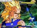 ssj3 vegeta fights ssj5 broly and himself