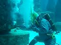 Underwater Drilling on Neptune Memorial Reef