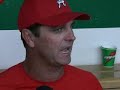 3 juegos perdidos, Bobby Dickerson habla a los medios