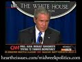 Bush admits Iraq has no connection with 9/11 Bush admits Iraq has no connection with 9/11