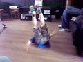 Eagen dancing to Tinchy stryder - number 1