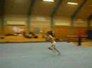 Fuglsig 1 3/4 sideway salto on Floor
