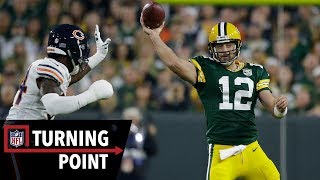How Rodgers Brought His Team Back From a 17-point Deficit on One Leg in Week 1 | NFL Turning Point by NFL Films