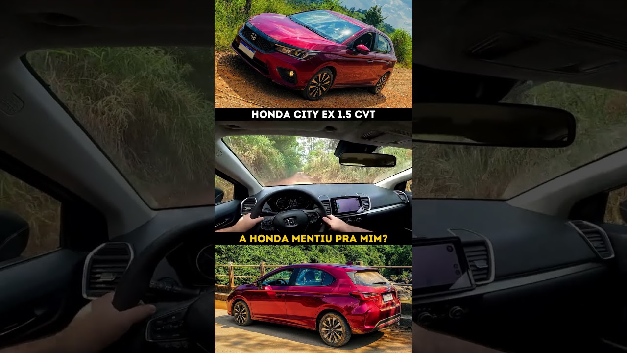 Será que a Honda mentiu para mim a respeito da suspensão do City? #hondacity