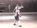 The Rapier and Dagger Skills Proficiency Test for the Society of American Fight Directors.  The scene is from Shakespeare's 