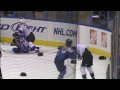 Brad Richardson vs Jim Slater, Raitis Ivanans vs Chris Thorburn  Nov 13, 2009