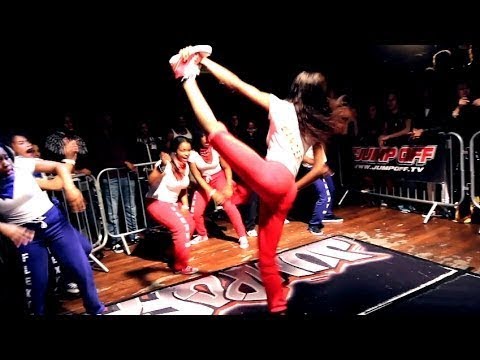 JUMPOFF - IMD Legion vs Flexy Squad Crew Dance Battle The Jump Off 2014 Week #2 TICKETS: http://jumpoff.tv/events SIGN UP: http://jumpoff.tv/signup http://www.jumpoff....