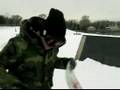 How to Do Snowboard Tricks at the Park : How to 50-50 Kinked on a Snowboard