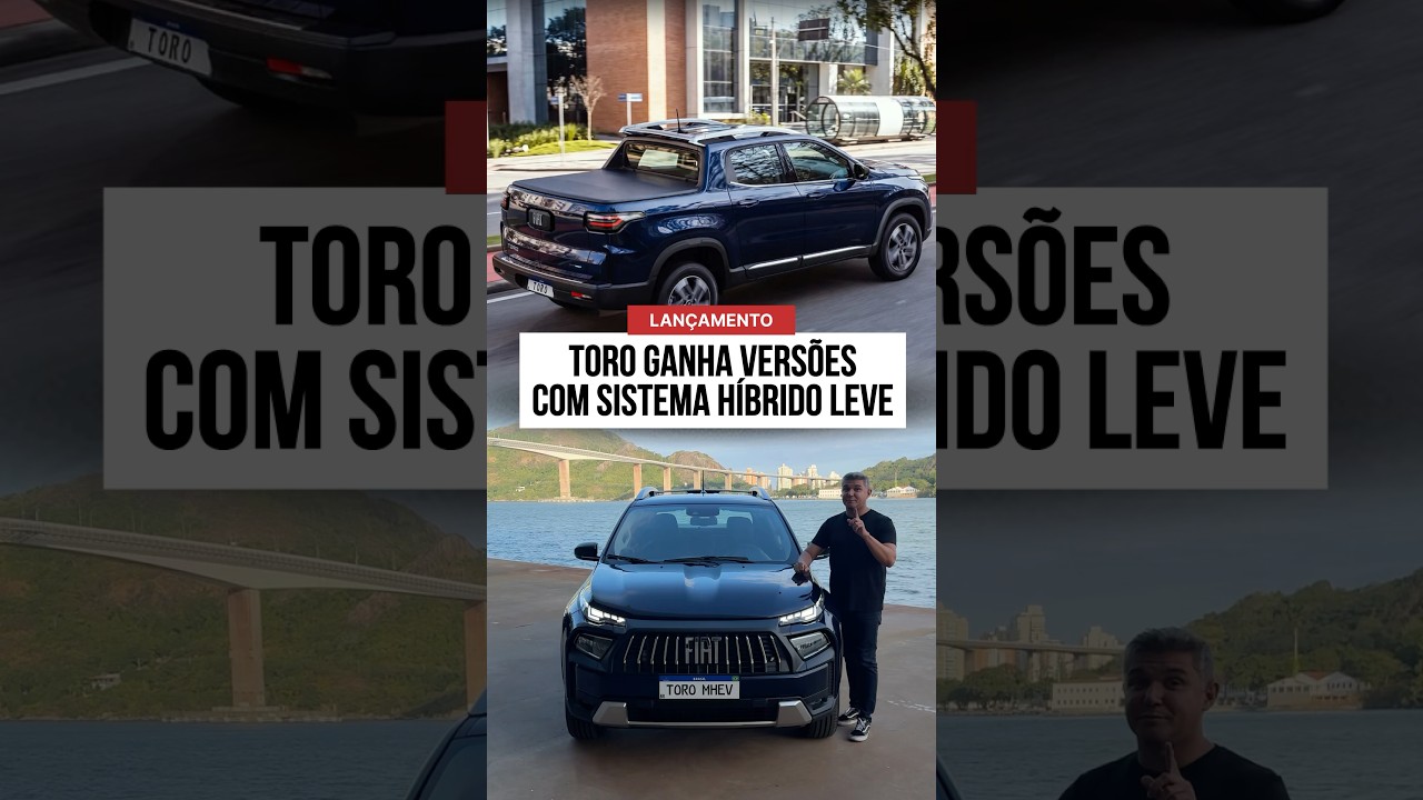 Fiat Toro ganha sistema híbrido na linha 2027 - Mário Sérgio