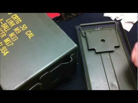 how to properly store ammo