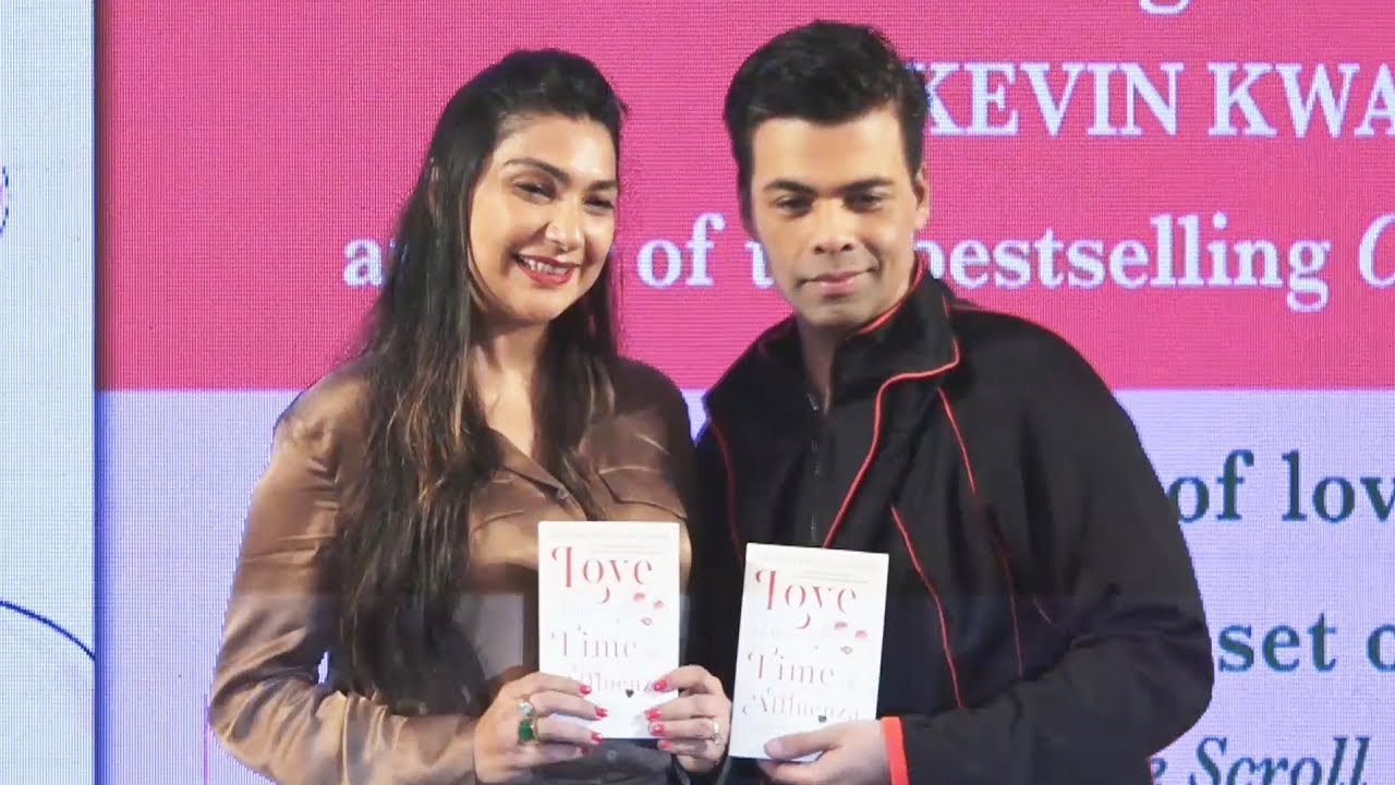 Karan Johar Launches Shunali Khullar Shroff book Love In The Time Of Affluenza