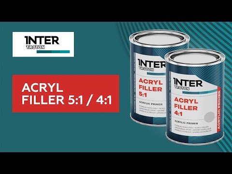 Application de l’apprêt ACRYL FILLER 4:1 / 5:1 Inter Troton